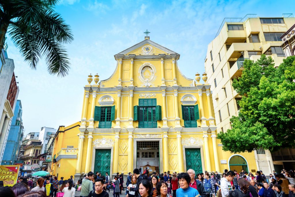 中國 港澳|沒去過這8大景點，就不算去過香港、澳門! 中國 澳門 玫瑰聖母堂 Church of Our Lady of the Rosary Macau 1