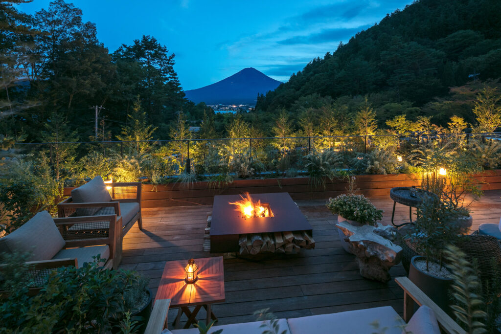 零死角觀賞富士山全景「ふふ河口湖」|移步異景的極致享受 日本頂級旅館代名詞！ 2 Facilities 2 Terrace 2
