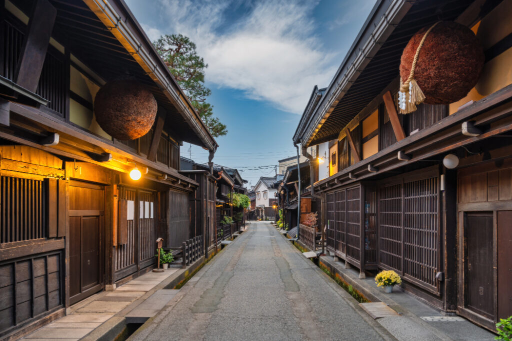 飛驒小京都．上三之町